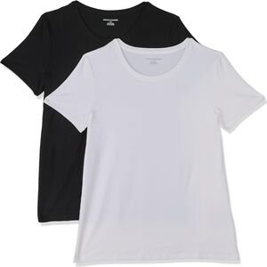 Women's Classic-Fit Short-Sleeve Crewneck T-Shirt, Multipack